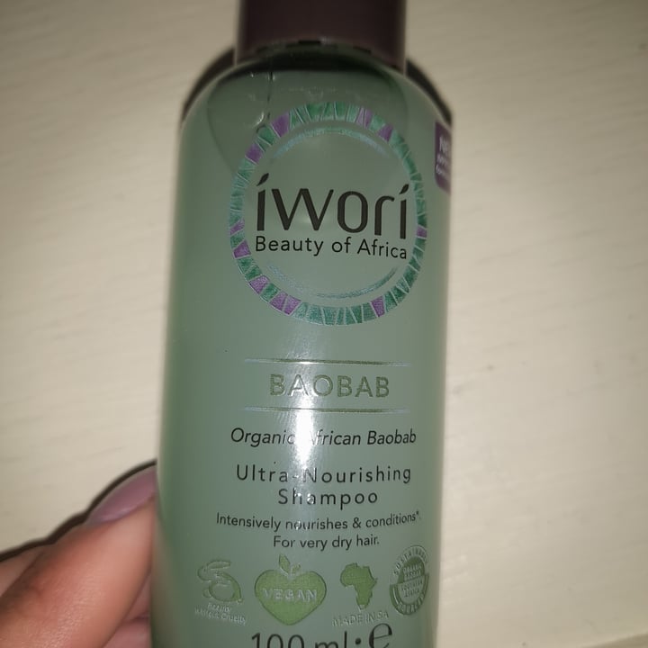 photo of  IWORI (Beauty of Africa) Baobab Ultra-Nourishing Shampoo shared by @sonja0310 on  17 Aug 2022 - review