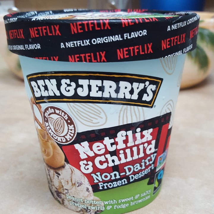 photo of Ben & Jerry's Netflix & Chilll'd Non-Dairy Frozen Dessert shared by @chris10091 on  25 May 2020 - review
