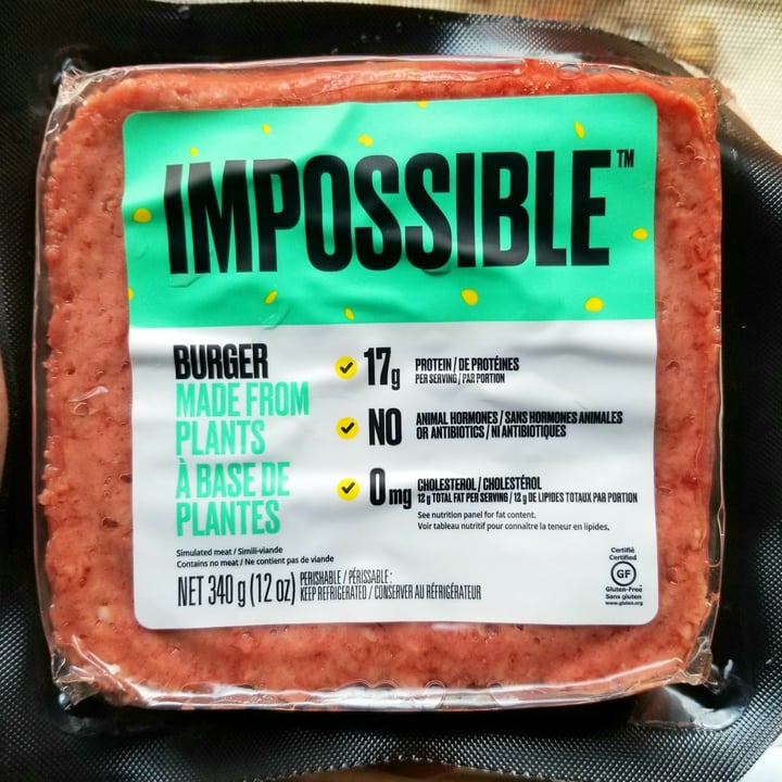photo of Impossible Foods Impossible Meat shared by @mparsram on  28 Mar 2021 - review