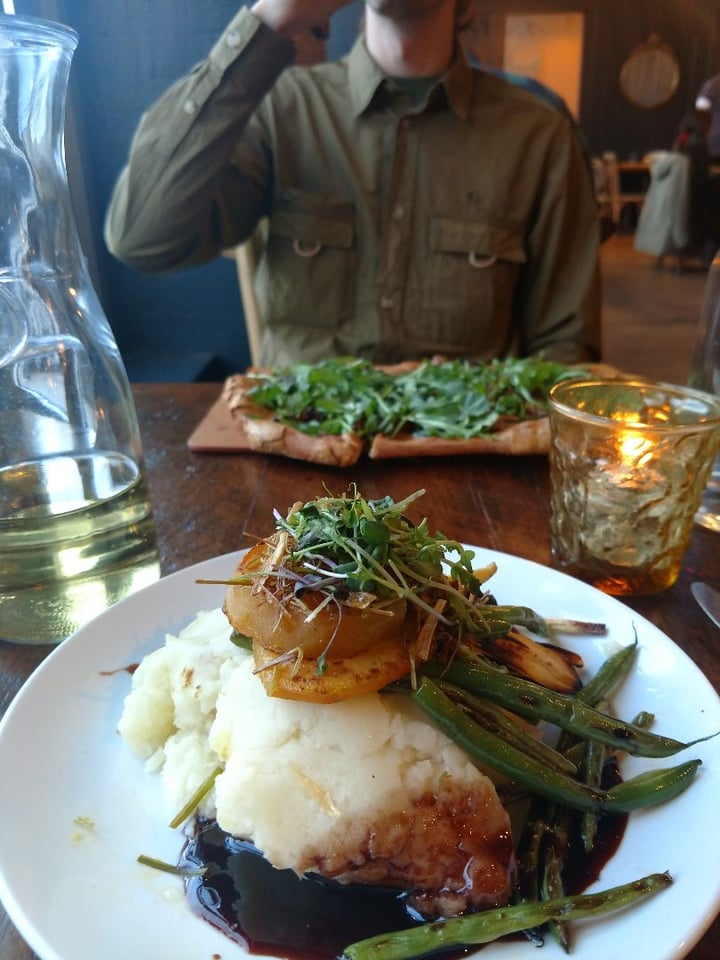 photo of fig + farro Beet Medallions With Whipped Potatoes shared by @iszy on  09 Apr 2020 - review