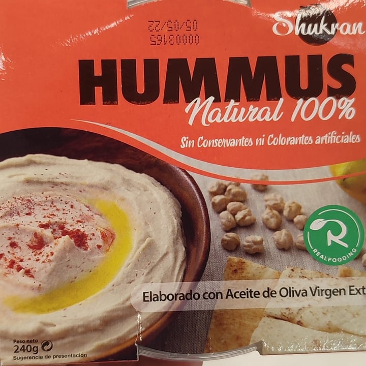 photo of Shukran Hummus shared by @alexisperez on  23 Apr 2022 - review