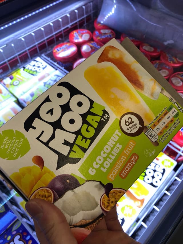 Photo of the dish “Vegan Lollies”