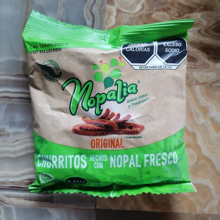 photo of Nopalia Churritos hechos con Nopal Fresco Original shared by @saraaadag on  26 Oct 2021 - review