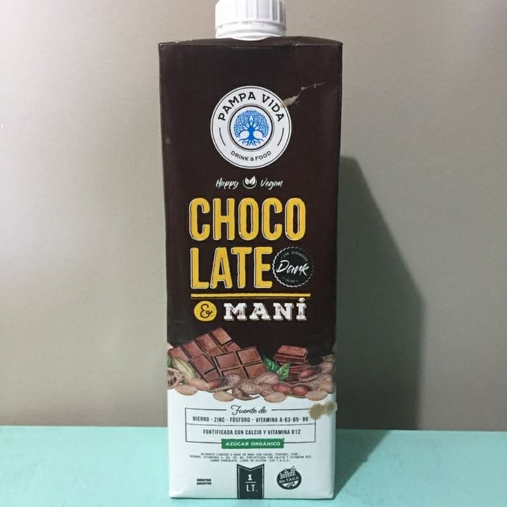 photo of Pampa Vida Leche chocolatada de mani shared by @evelyneich on  02 Oct 2021 - review