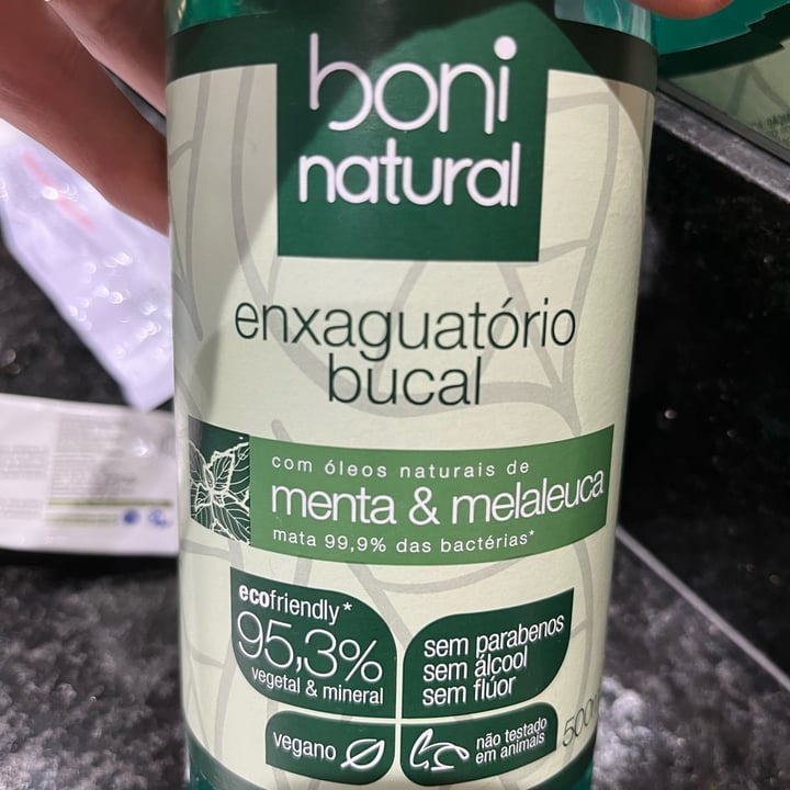 review photo of Boni natural Enxaguatório bucal shared by @febritto on 27 Jul 2022 - review