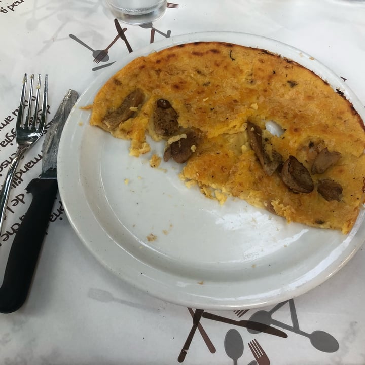 review photo of Ristorante Pizzeria Al Cantuccio Farinata Con Porcini shared by @paolab on 09 Jul 2022 - review