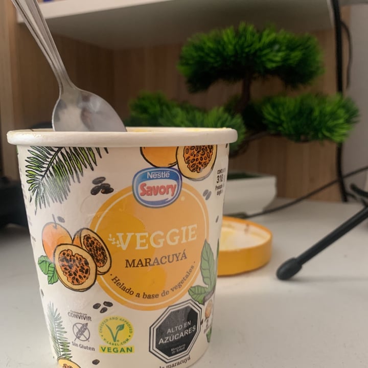 review photo of Savory Helado Veggie Maracuyá shared by @cristophervegano2021 on 07 Feb 2021 - review