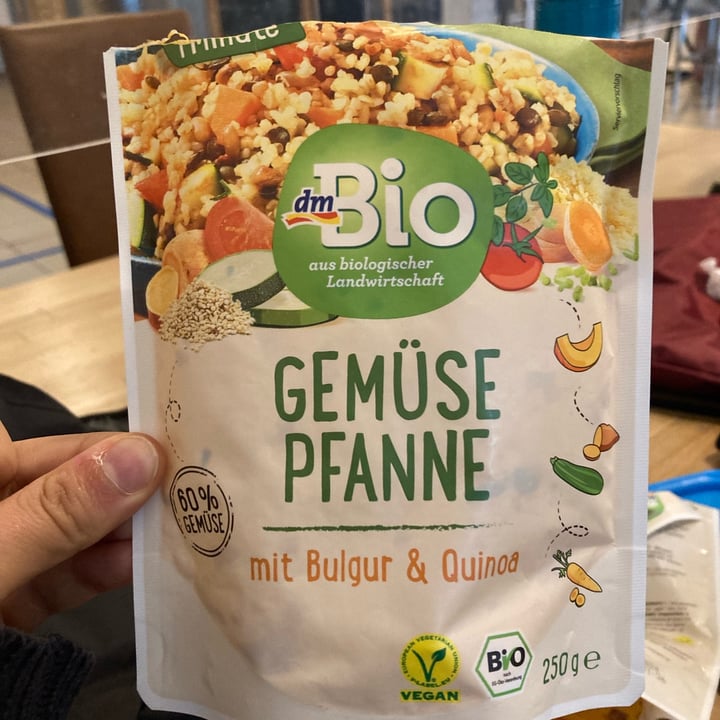 photo of dmBio Gemüse Pfanne shared by @irebo02 on  18 Sep 2022 - review