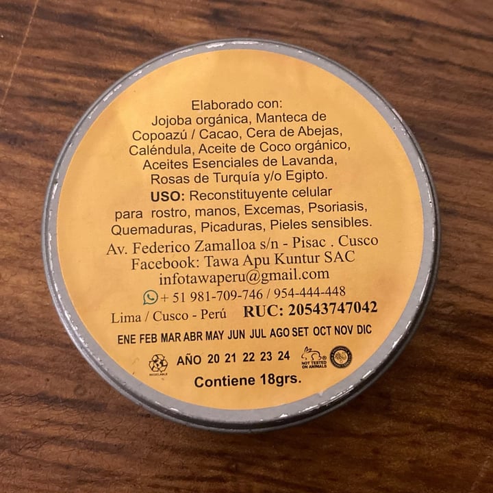 review photo of tawa apu kuntur Calendula shared by @simonescampoli on 02 Dec 2022 - review