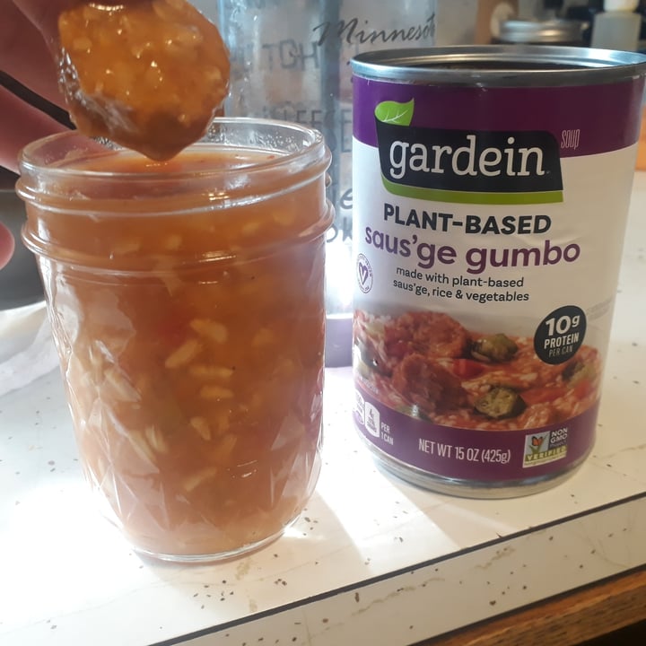 photo of Gardein Plant-based saus'ge gumbo shared by @m5giora on  31 Oct 2021 - review