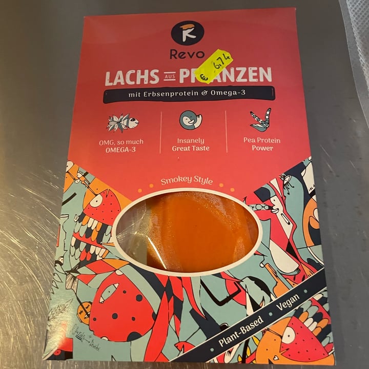photo of Revo Foods Lachs aus Pflanzen shared by @martina27 on  10 Apr 2022 - review
