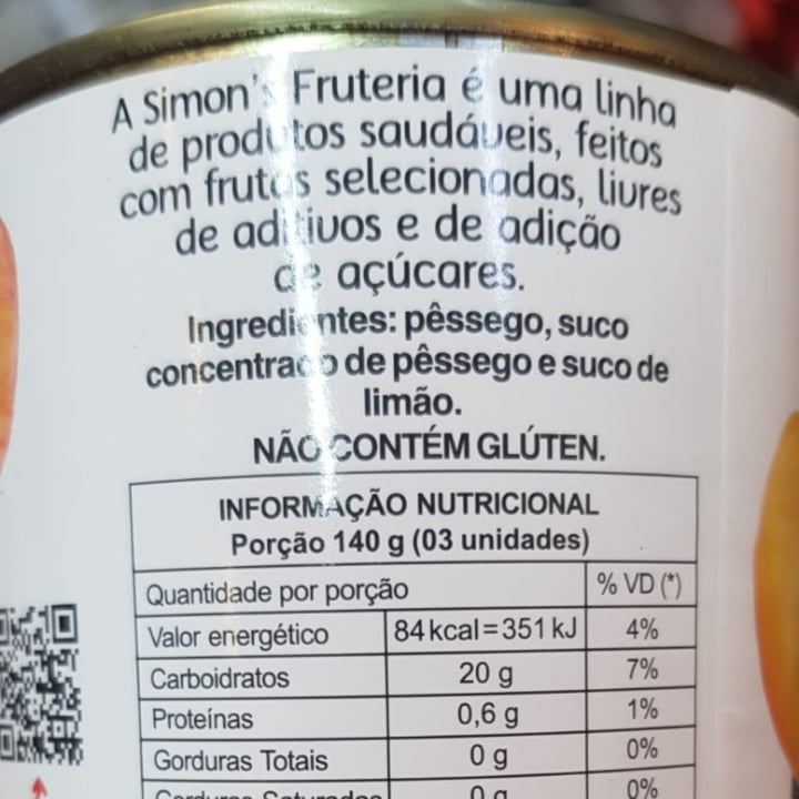 photo of Simon's Pêssegos em Metades Mais Suco de Frutas shared by @vicnunes on  13 May 2022 - review