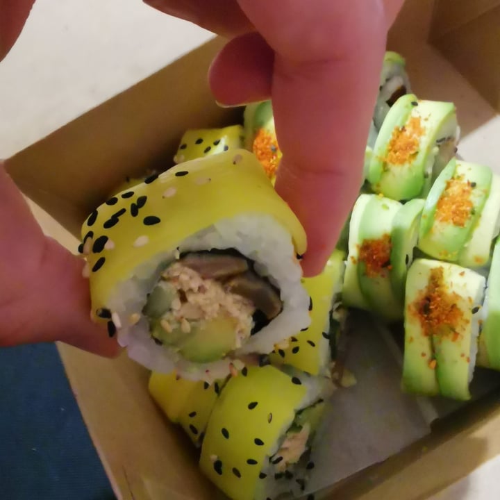 photo of Green Sushi Daikon Mushroom Roll shared by @lukasser on  08 Mar 2022 - review