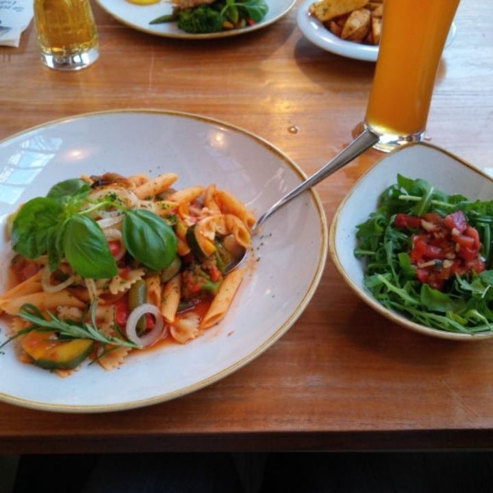 review photo of Restaurant Osteria Pasta "Osteria" - nello stile dello Chef! shared by @veganer on 20 May 2021 - review