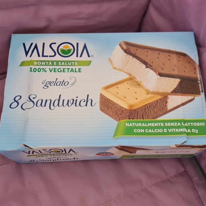 photo of Valsoia 8 sandwich il gelato shared by @mikey123 on  12 Jul 2022 - review