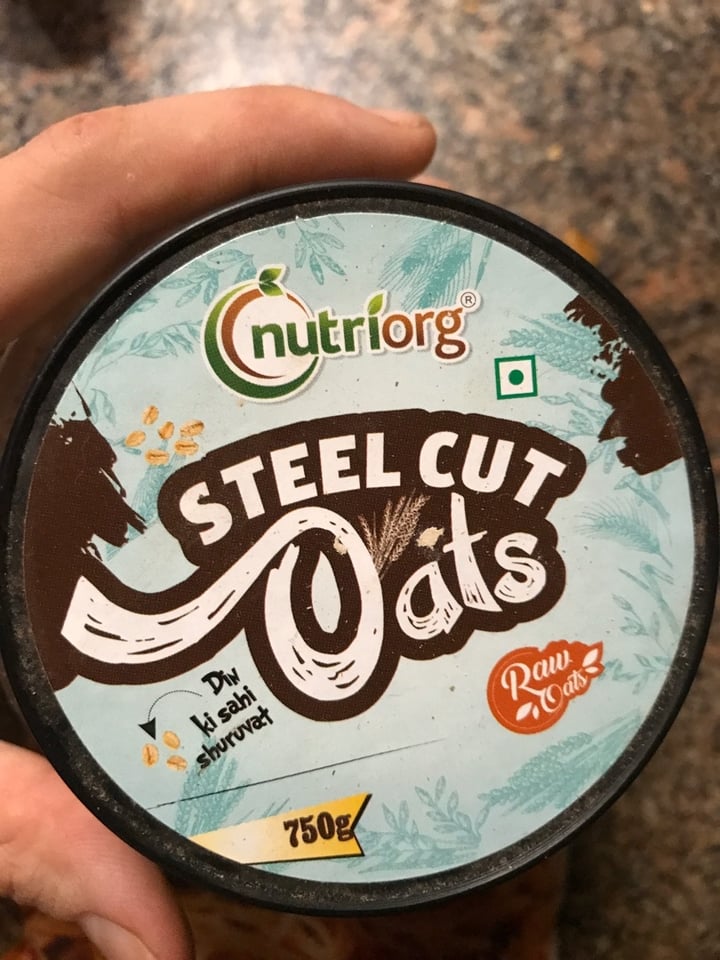 photo of Nutriorg Steel Cut Oats shared by @davidramms on  12 Apr 2020 - review