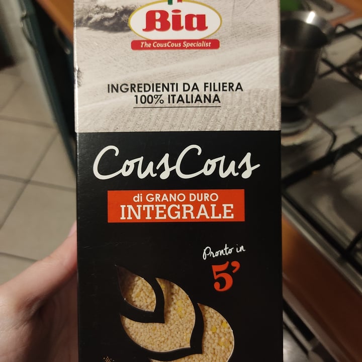 photo of Bia Cous Cous Integrale Pronto in 5 shared by @resca on  12 Apr 2022 - review