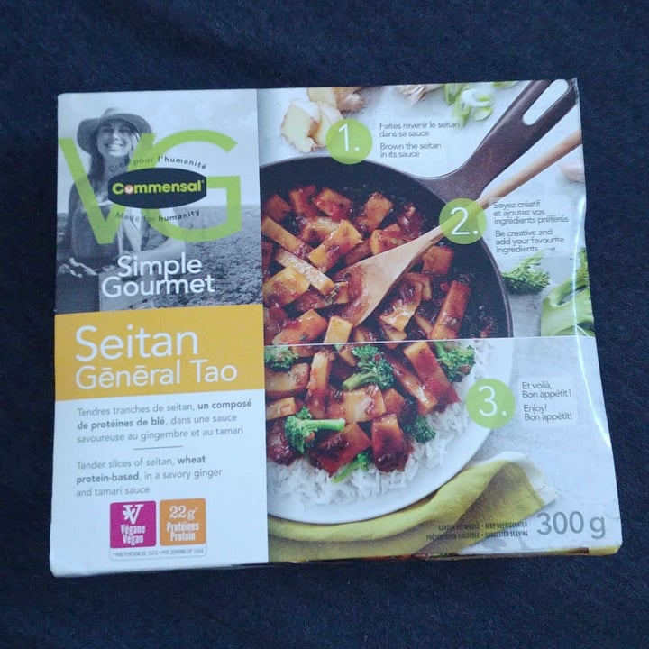 photo of Commensal Seitan Général Tao shared by @mllemurphy on  28 Nov 2021 - review