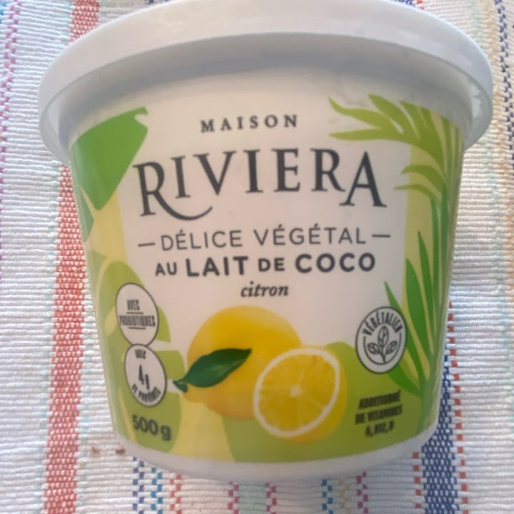 photo of Maison Riviera Lemon Coconut Yogurt shared by @maudemiller on  25 Jan 2022 - review