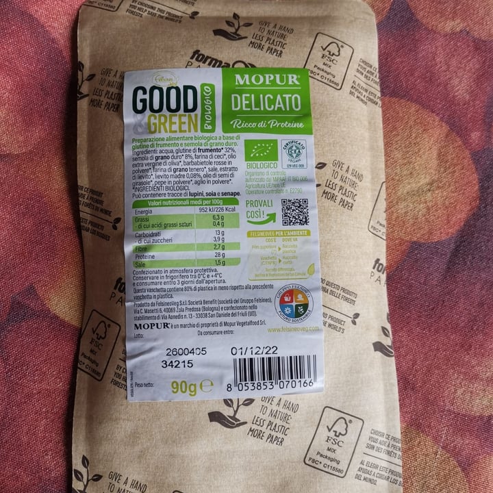 photo of Felsineo Veg Mopur delicato shared by @luvik on  01 Oct 2022 - review