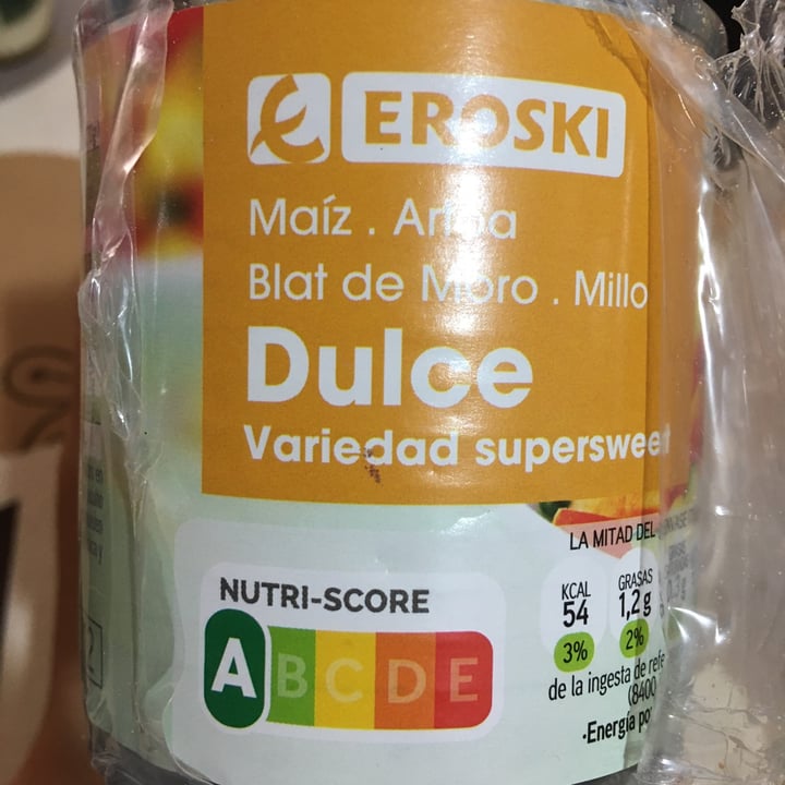 photo of Eroski Maiz dulce shared by @marujis on  05 Oct 2020 - review
