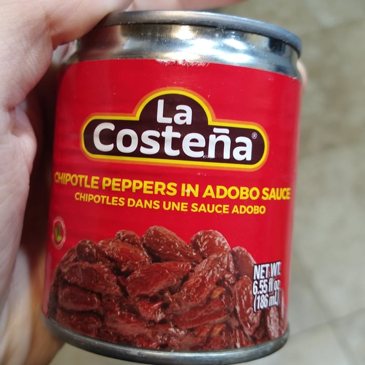 photo of La Costeña Chipotle Peppers in Adobo Sauce shared by @shaggyvegan on  08 Dec 2021 - review