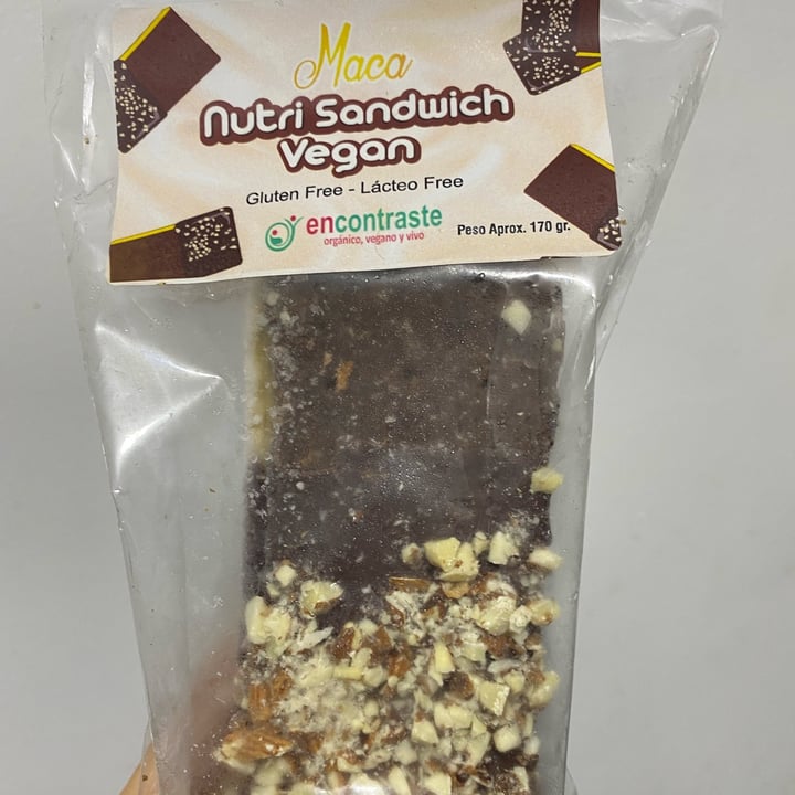 photo of Encontraste orgánico, vegano y vivo Nutri Sandwich Vegan shared by @bluvegan on  16 Sep 2022 - review