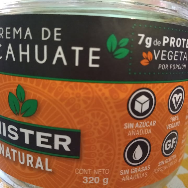 photo of Mister natural Crema de Cacahuate shared by @avram on  31 Oct 2020 - review