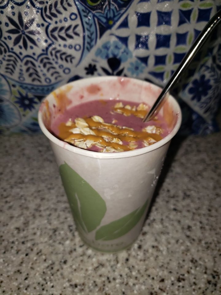 photo of SELF LOVE VEGAN CAFE PB & J Smoothie shared by @veganmomma4life on  20 Nov 2019 - review