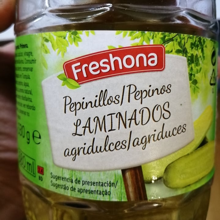 review photo of Freshona pepinillos agridulces shared by @sebasdrago12 on 24 Sep 2020 - review