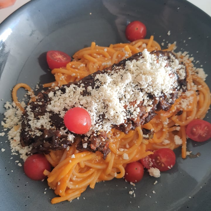 review photo of Vegan Inc Puebla PASTA BOLOĂESA shared by @raquelgr on 12 Oct 2021 - review