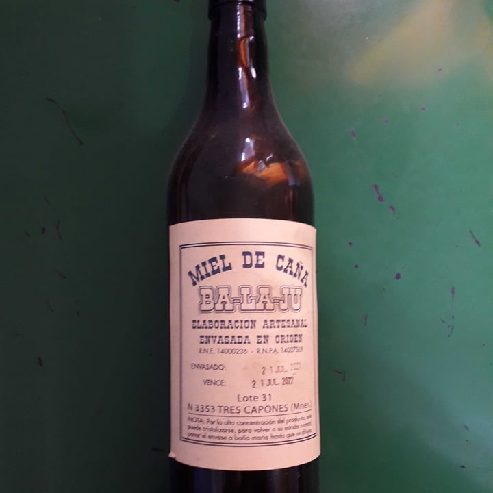 review photo of Ba-la-ju Miel De Caña shared by @rfucci on 11 Oct 2021 - review