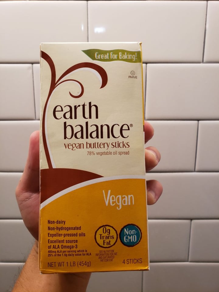 review photo of Earth Balance Vegan Buttery Sticks shared by @dxlauder on 16 Sep 2019 - review
