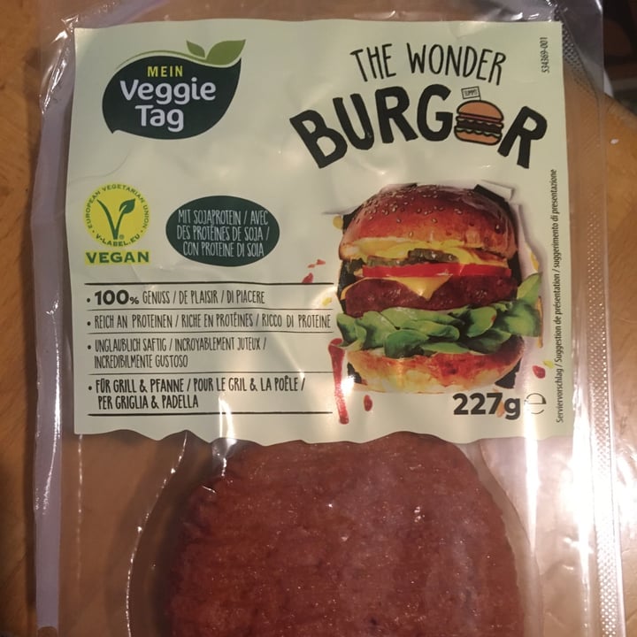 photo of Mein Veggie Tag The Wonder Burger shared by @didisala on  03 Jul 2022 - review
