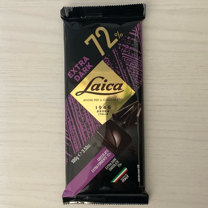 photo of Laica Cioccolato Fondente 72% shared by @sabrina01 on  13 Sep 2022 - review