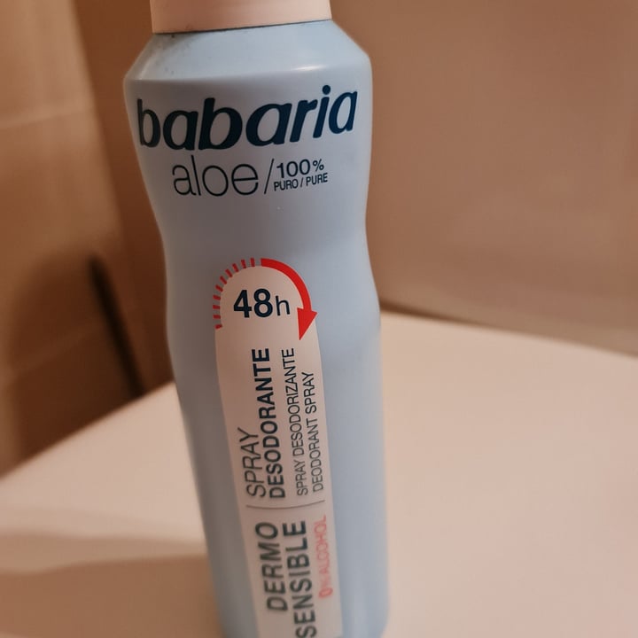 photo of Babaria Bio  Desodorante Spray Aloe shared by @fumateelviento on  03 Aug 2021 - review