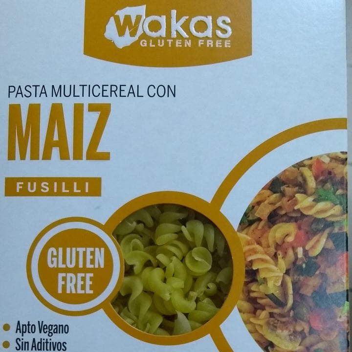 photo of Wakas Pasta Multicereal con Arroz y Maiz Fusilli shared by @digiorello on  20 Jul 2021 - review