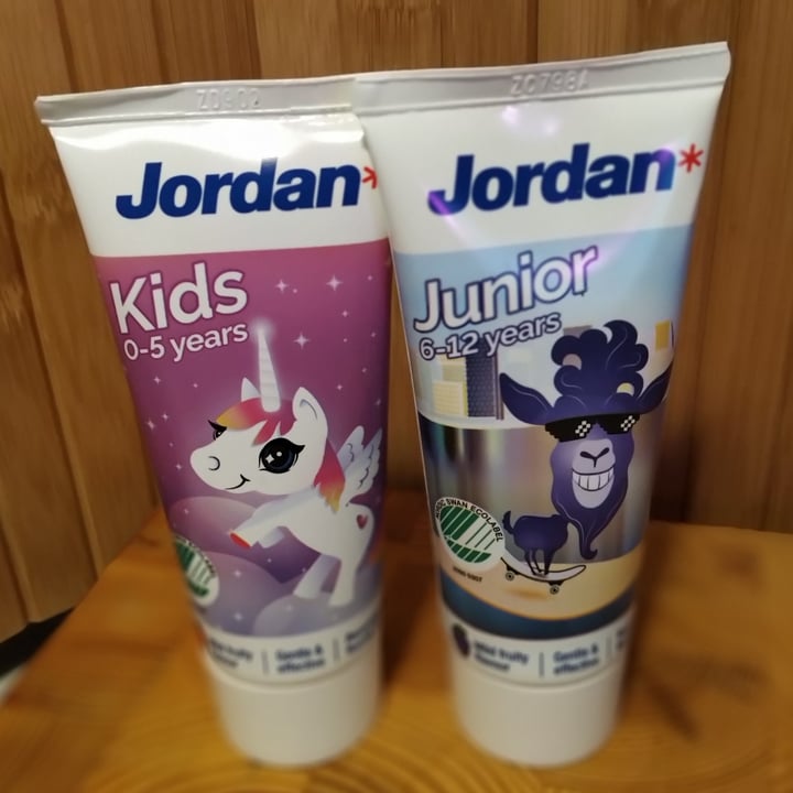 photo of Jordan Junior Toothpaste shared by @vege86 on  21 May 2022 - review