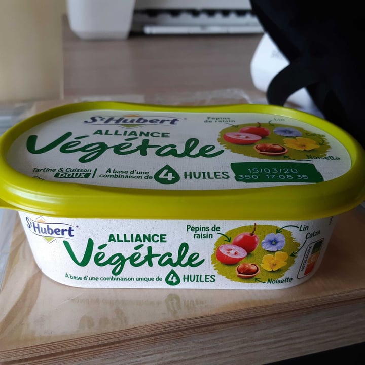 review photo of St Hubert Alliance Végétale (margarine) shared by @margotprz on 10 Mar 2020 - review