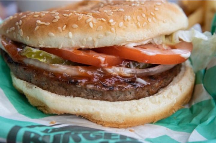 photo of Burger King Impossible Whopper shared by @mickeyrox on  23 Feb 2020 - review