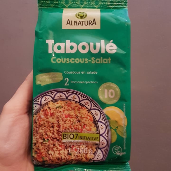 photo of Alnatura Taboulé Couscous-Salat shared by @tena on  22 May 2021 - review