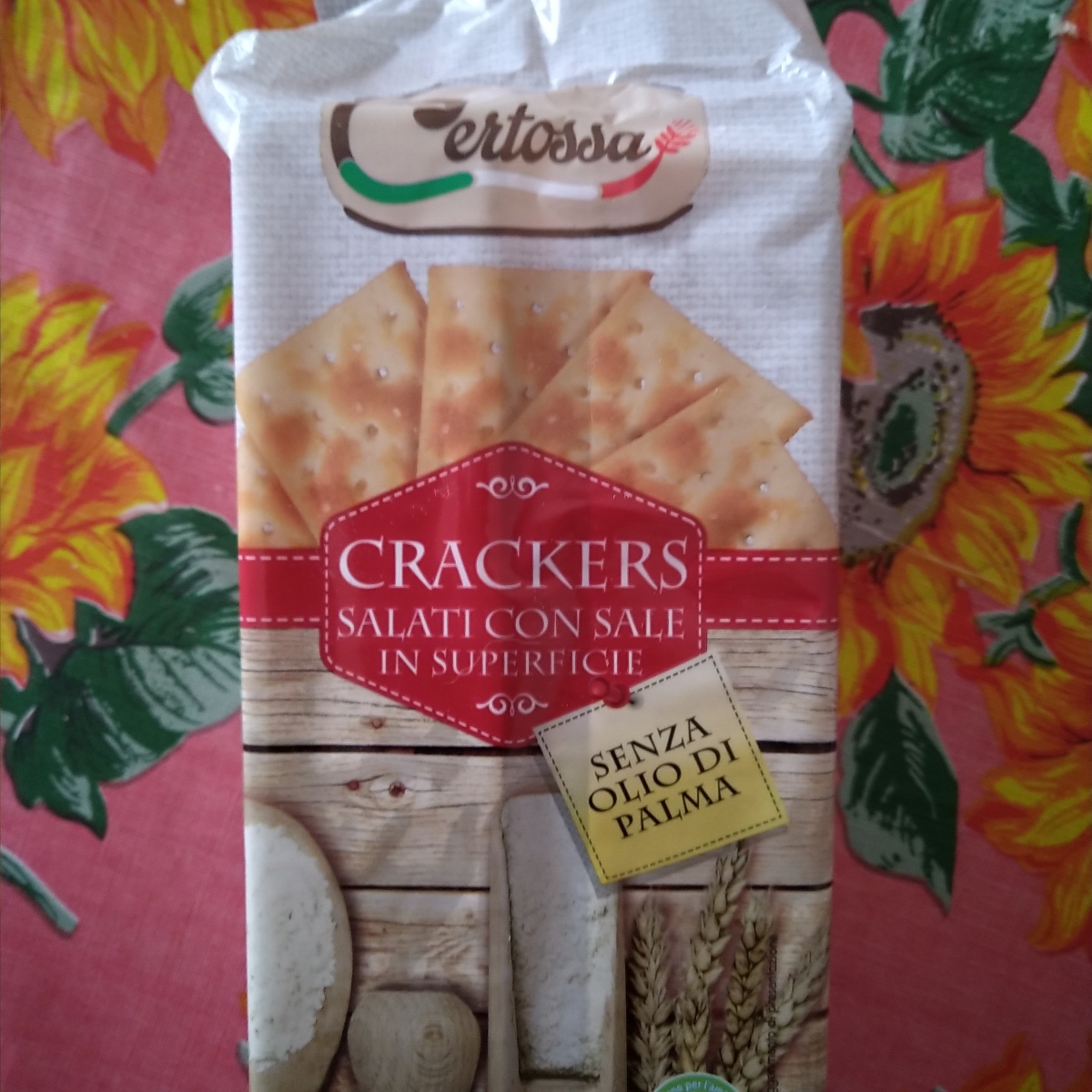 Certossa Crackers Salati con Sale In Superficie Review