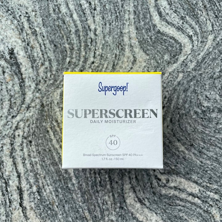 photo of Supergoop! Superscreen Daily Moisturizer SPF 40 shared by @mrsgarg on  14 Dec 2020 - review