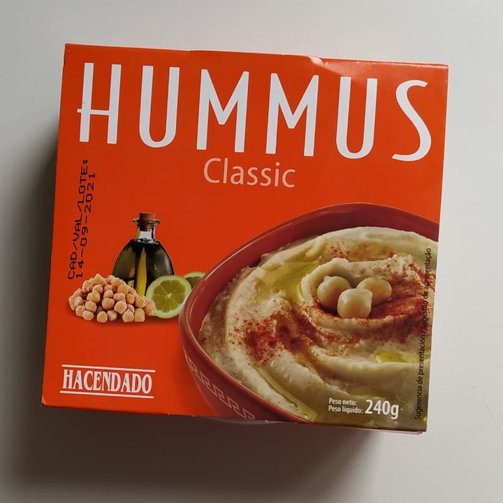 photo of Hacendado Hummus Classic shared by @gulopu on  19 Aug 2021 - review