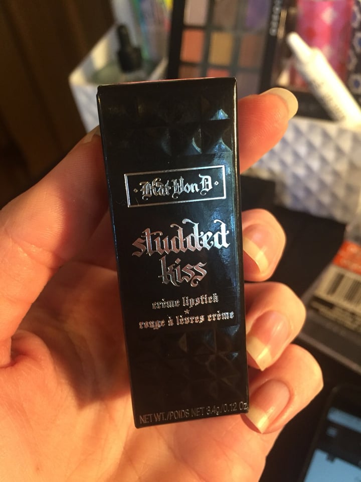 photo of KVD Beauty Studded kiss creme lipstick - crush shared by @mallory17 on  28 Nov 2019 - review