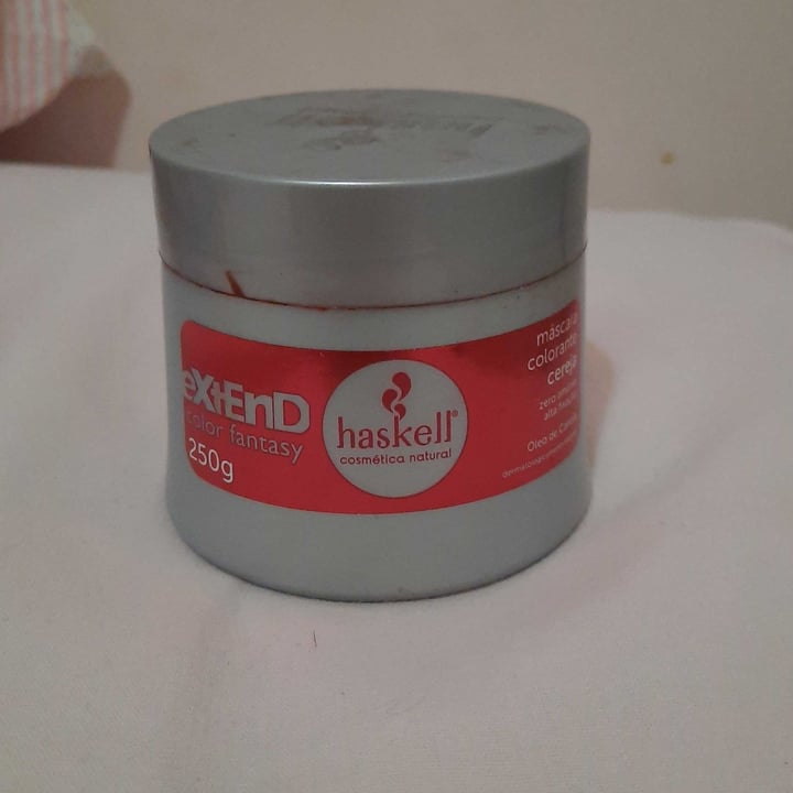 review photo of Haskell Máscara colorante cereja shared by @paod3alho on 29 Jan 2022 - review