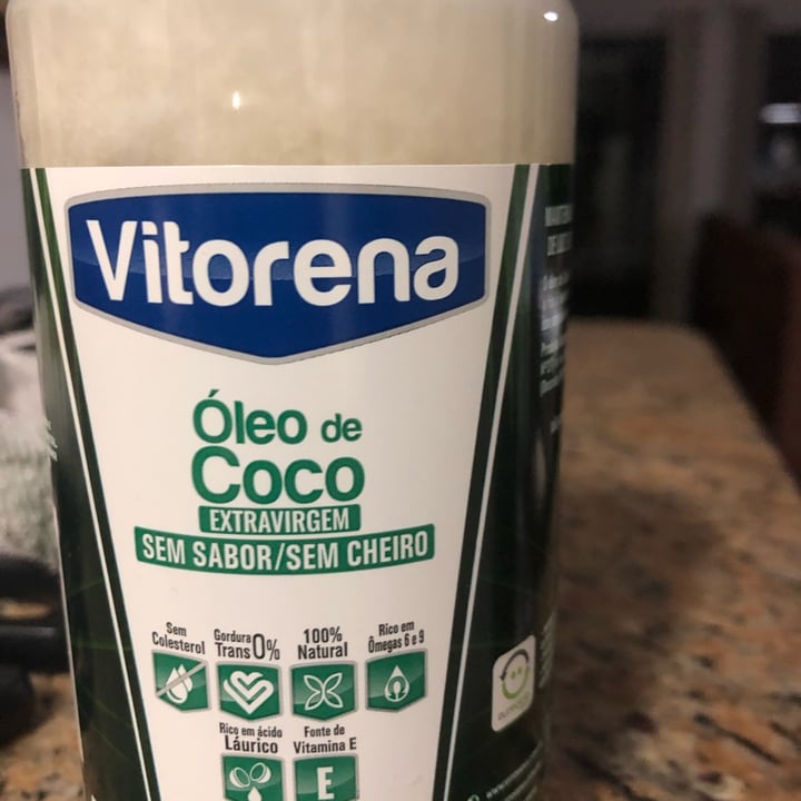 photo of Vitorena Óleo de Côco Extra Virgem Sem Sabor Sem Cheiro 400ml shared by @jesuseuconfioemvos29 on  26 Jul 2022 - review