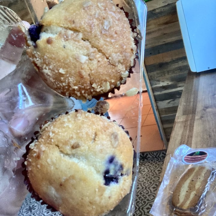 photo of Woolworths Food 4 Blueberry & Lemon Muffins shared by @embroadway on  04 Jul 2022 - review