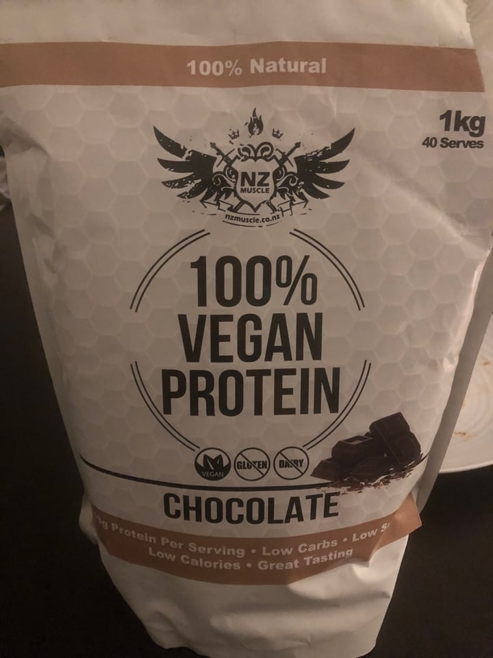 review photo of NZ muscle 100% Vegan Protein shared by @kirstenb on 01 Dec 2019 - review