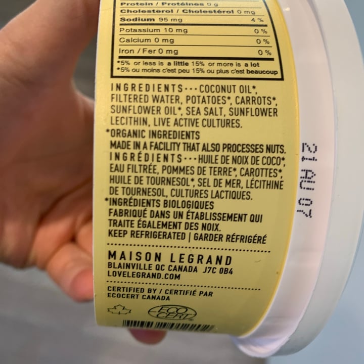 review photo of Le Grand Vegan butter shared by @sharicatlady on 27 Jun 2021 - review